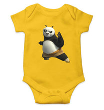 Load image into Gallery viewer, Kung Fu Panda Kids Romper For Baby Boy/Girl-0-5 Months(18 Inches)-Yellow-Ektarfa.online
