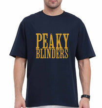 Load image into Gallery viewer, Peaky Blinders Oversized T-Shirt for Men-Navy Blue-Ektarfa.online
