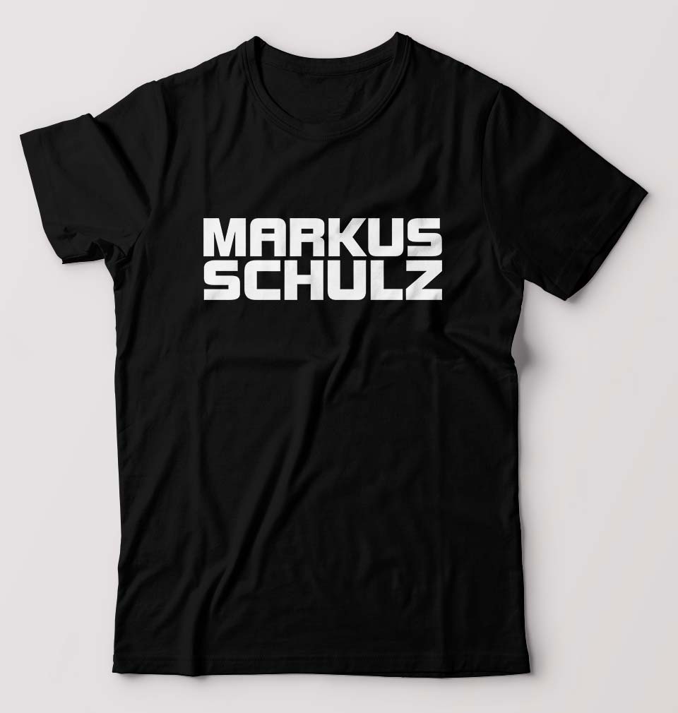 Markus Schulz T-Shirt for Men-Black-Ektarfa.online
