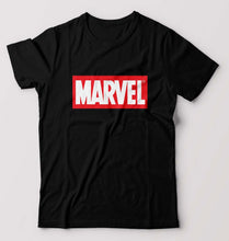 Load image into Gallery viewer, Marvel T-Shirt for Men-S(38 Inches)-Black-Ektarfa.online
