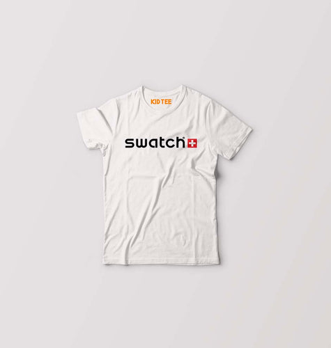 Swatch Kids T-Shirt for Boy/Girl-White-Ektarfa.online