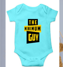 Load image into Gallery viewer, Minimum Guy Family Man Kids Romper For Baby Boy/Girl-0-5 Months(18 Inches)-Sky Blue-Ektarfa.online
