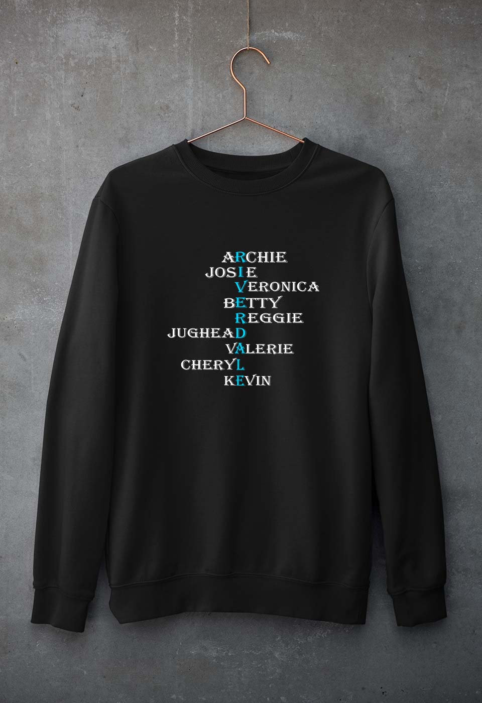 Riverdale Unisex Sweatshirt for Men/Women-Black-Ektarfa.online