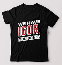 Load image into Gallery viewer, Igor T-Shirt for Men-Black-Ektarfa.online
