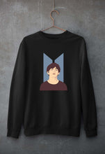 Load image into Gallery viewer, V-BTS(K-Pop) Unisex Sweatshirt for Men/Women-S(40 Inches)-Black-Ektarfa.online
