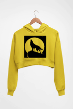 Load image into Gallery viewer, Wolf Crop HOODIE FOR WOMEN
