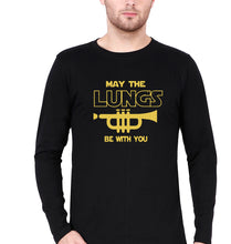 Load image into Gallery viewer, Trumpet Full Sleeves T-Shirt for Men-Black-Ektarfa.online
