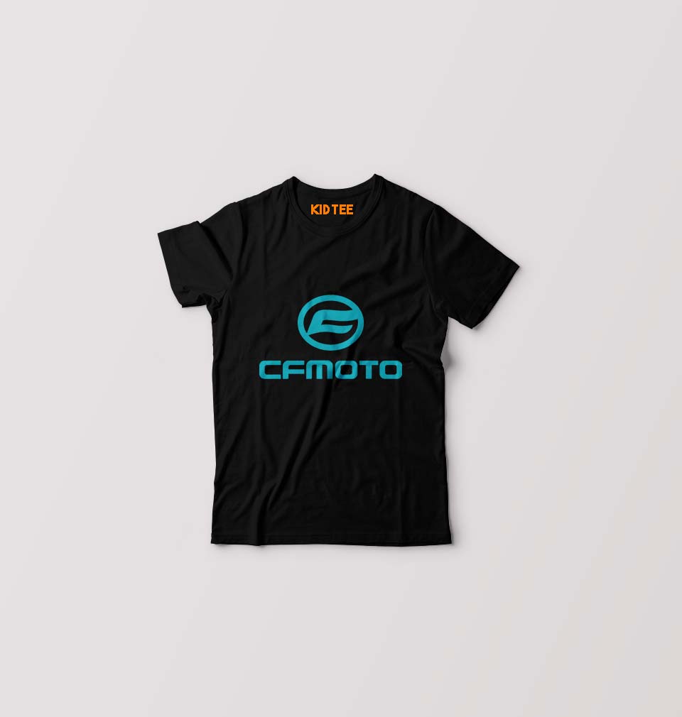 CFMoto Kids T-Shirt for Boy/Girl-Black-Ektarfa.online