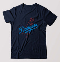 Load image into Gallery viewer, Los Angeles Dodgers T-Shirt for Men-S(38 Inches)-Navy Blue-Ektarfa.online
