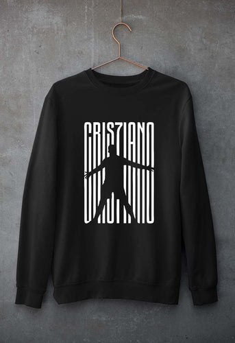 Cristiano Ronaldo CR7 Unisex Sweatshirt for Men/Women-Black-Ektarfa.online