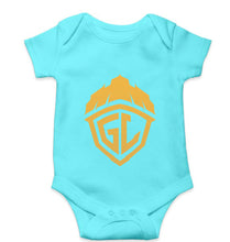 Load image into Gallery viewer, Battlegrounds Mobile India (BGMI) Kids Romper For Baby Boy/Girl-0-5 Months(18 Inches)-Skyblue-Ektarfa.online
