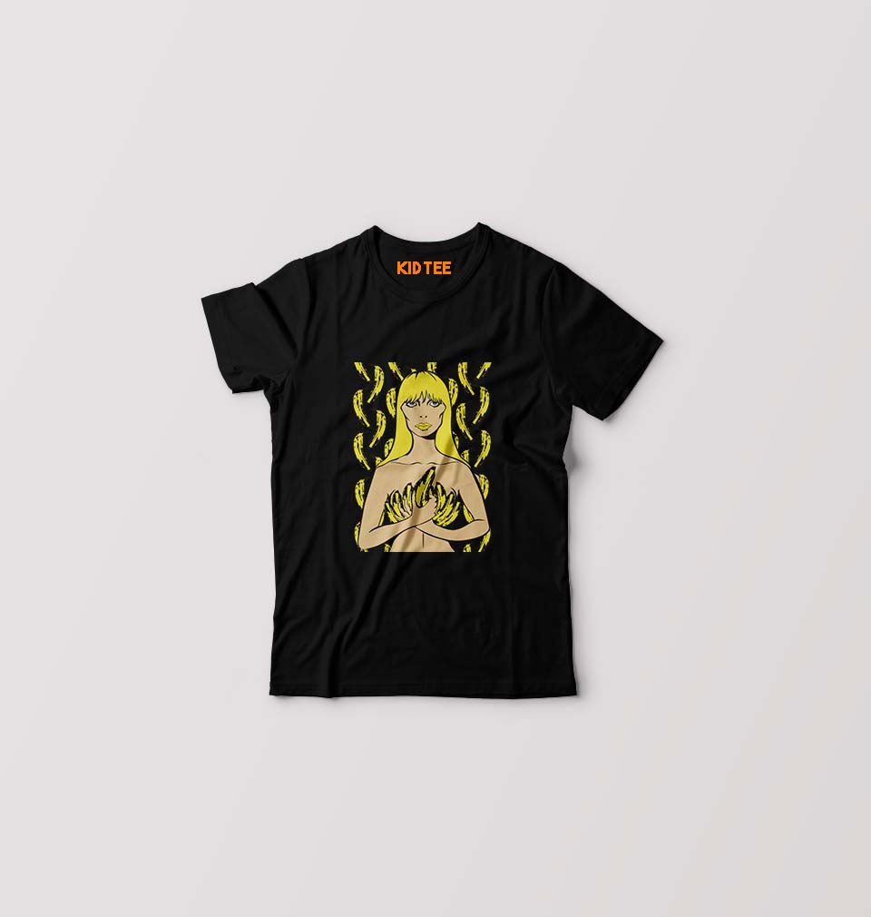 The Velvet Underground Kids T-Shirt for Boy/Girl-Black-Ektarfa.online