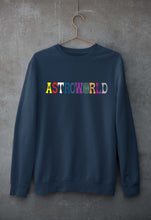 Load image into Gallery viewer, Astroworld Travis Scott Unisex Sweatshirt for Men/Women-S(40 Inches)-Navy Blue-Ektarfa.online
