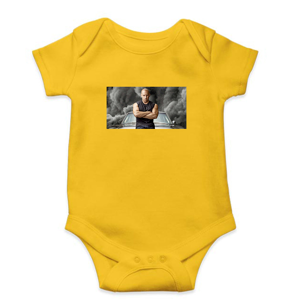 Fast X Vin Diesel Kids Romper For Baby Boy/Girl