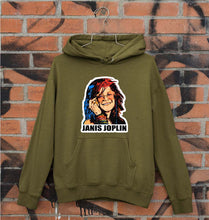 Load image into Gallery viewer, Janis Joplin Unisex Hoodie for Men/Women-Olive Green-Ektarfa.online
