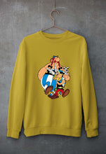 Load image into Gallery viewer, Asterix Unisex Sweatshirt for Men/Women-Mustard yellow-Ektarfa.online
