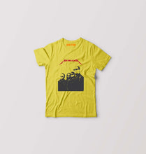 Load image into Gallery viewer, Metallica Kids T-Shirt for Boy/Girl-0-1 Year(20 Inches)-Yellow-Ektarfa.online
