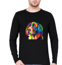 Load image into Gallery viewer, Dog Full Sleeves T-Shirt for Men-Black-Ektarfa.online
