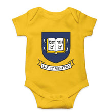 Load image into Gallery viewer, Yale University Kids Romper For Baby Boy/Girl-Yellow-Ektarfa.online
