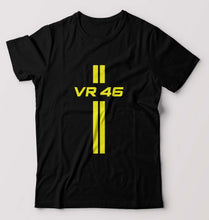 Load image into Gallery viewer, Valentino Rossi(VR 46) T-Shirt for Men-S(38 Inches)-Black-Ektarfa.online
