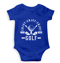 Load image into Gallery viewer, Golf Kids Romper For Baby Boy/Girl-0-5 Months(18 Inches)-Royal Blue-Ektarfa.online
