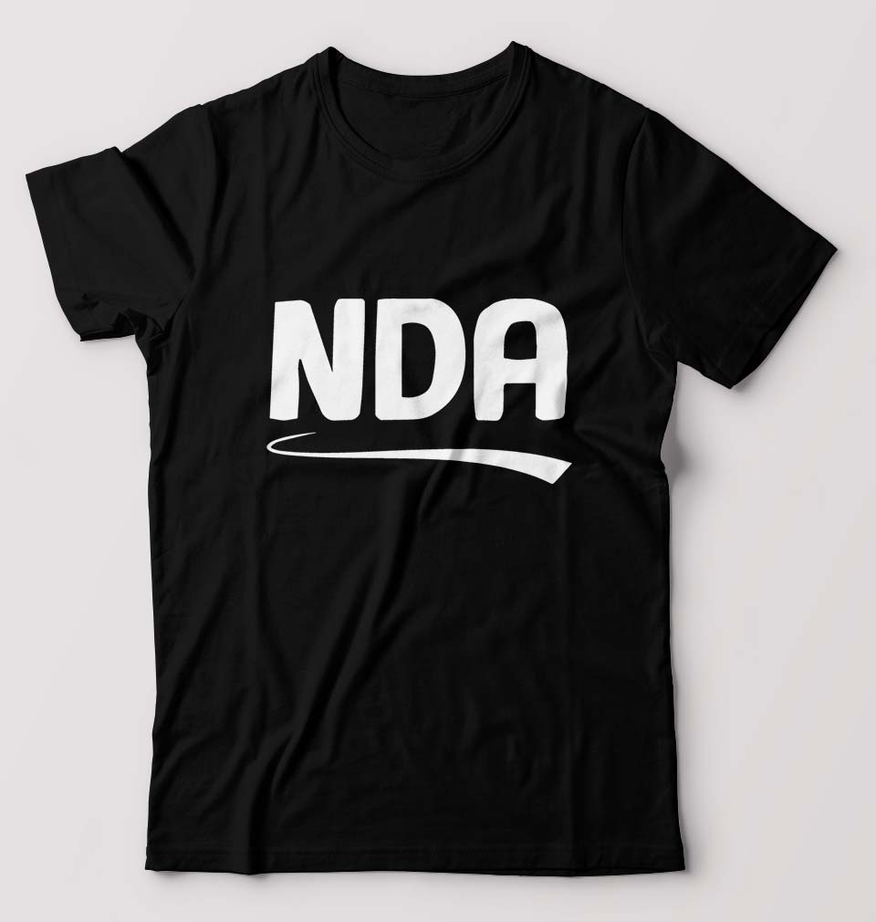 NDA Army T-Shirt for Men-Black-Ektarfa.online