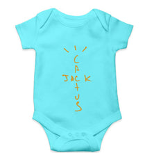 Load image into Gallery viewer, Cactus Jack Travis Scott Kids Romper For Baby Boy/Girl-0-5 Months(18 Inches)-Sky Blue-Ektarfa.online
