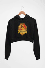 Load image into Gallery viewer, Harry Potter Gryffindor Crop HOODIE FOR WOMEN
