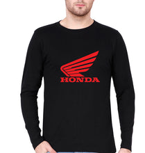 Load image into Gallery viewer, Honda Full Sleeves T-Shirt for Men-Black-Ektarfa.online
