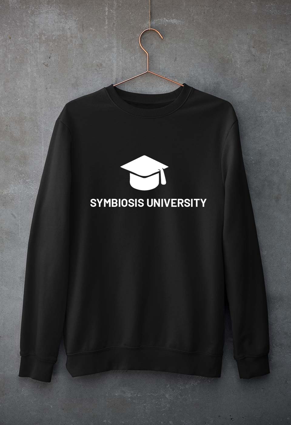 Symbiosis Unisex Sweatshirt for Men/Women-Black-Ektarfa.online