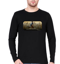 Load image into Gallery viewer, Dhyan Chand Full Sleeves T-Shirt for Men-Black-Ektarfa.online
