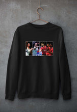 Load image into Gallery viewer, Badminton Players Unisex Sweatshirt for Men/Women-Black-Ektarfa.online
