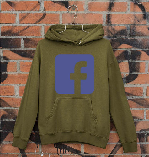 Facebook Unisex Hoodie for Men/Women-Olive Green-Ektarfa.online