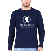 Load image into Gallery viewer, Bridgerton Full Sleeves T-Shirt for Men-Navy Blue-Ektarfa.online
