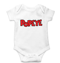 Load image into Gallery viewer, Popeye Kids Romper For Baby Boy/Girl-0-5 Months(18 Inches)-White-Ektarfa.online
