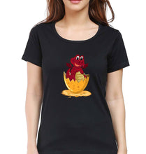 Load image into Gallery viewer, Dragon T-Shirt for Women-XS(32 Inches)-Black-Ektarfa.online
