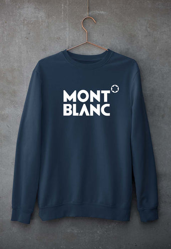 Mont Blanc Unisex Sweatshirt for Men/Women-Navy Blue-Ektarfa.online