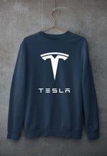 Load image into Gallery viewer, Tesla Unisex Sweatshirt for Men/Women-Navy Blue-Ektarfa.online
