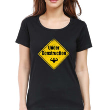 Load image into Gallery viewer, Gym T-Shirt for Women-Black-Ektarfa.online
