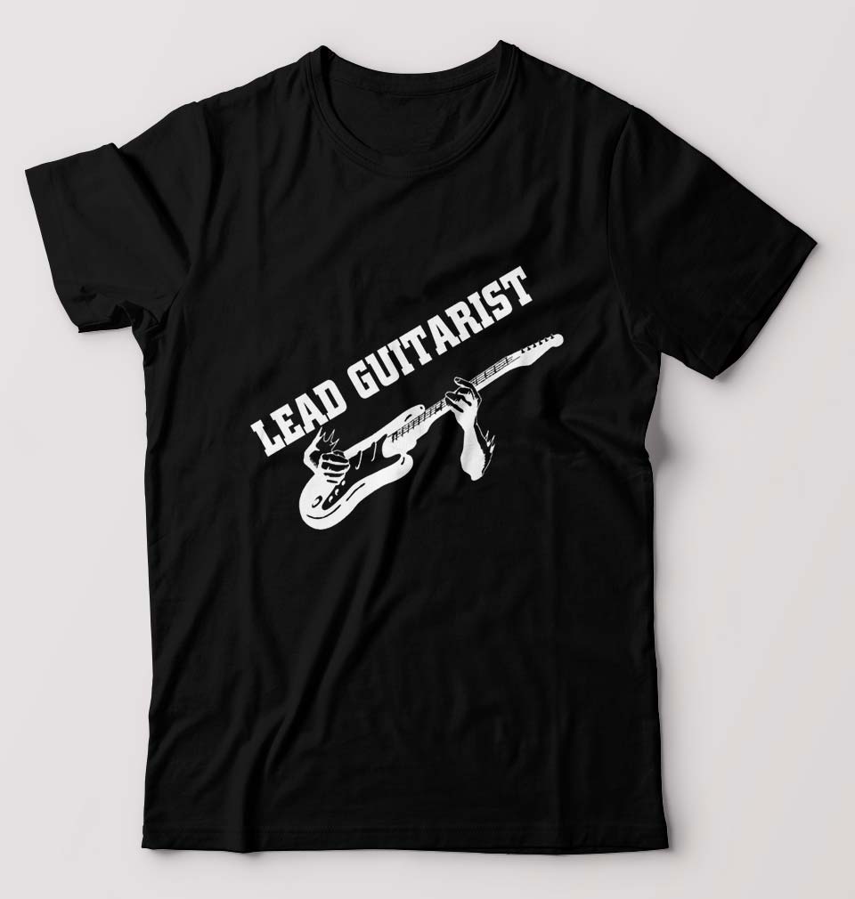 Guitarist T-Shirt for Men-Black-Ektarfa.online