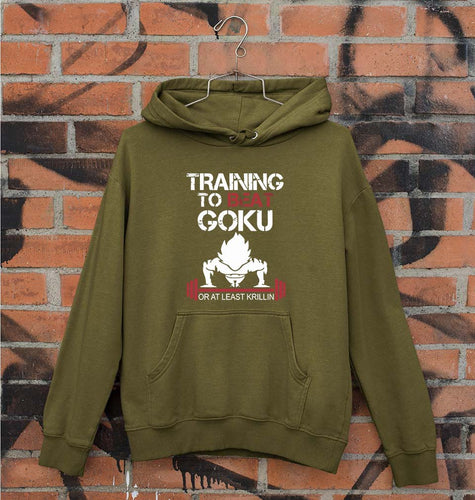 Goku Gym Unisex Hoodie for Men/Women-Olive Green-Ektarfa.online