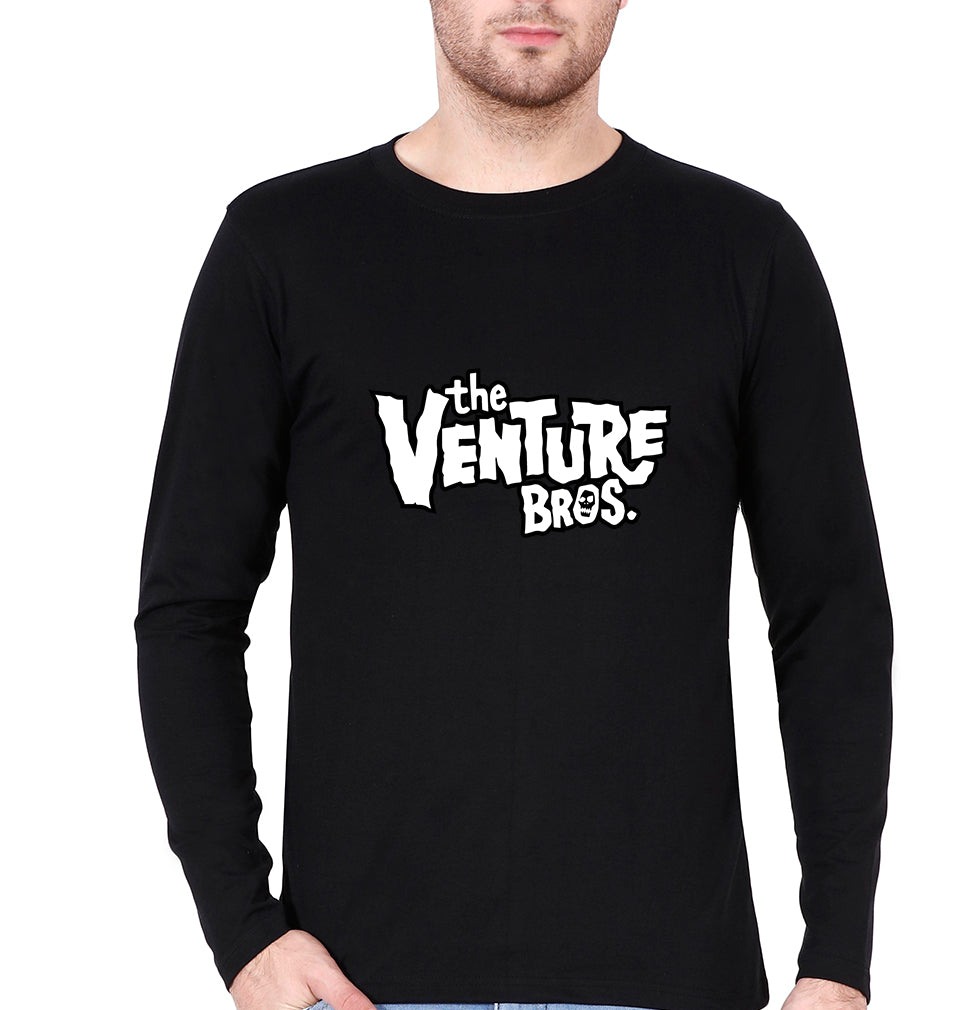 The Venture Bros Full Sleeves T-Shirt for Men-Black-Ektarfa.online