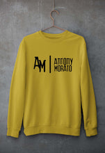 Load image into Gallery viewer, Antony Morato Unisex Sweatshirt for Men/Women-S(40 Inches)-Mustard Yellow-Ektarfa.online
