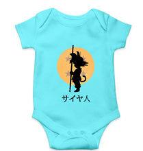 Load image into Gallery viewer, Dragon Ball Goku Kids Romper For Baby Boy/Girl-0-5 Months(18 Inches)-Sky Blue-Ektarfa.online
