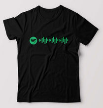 Load image into Gallery viewer, Spotify T-Shirt for Men-Black-Ektarfa.online
