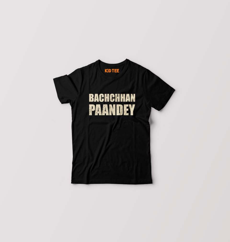 Bachchan Pandey Kids T-Shirt for Boy/Girl-Black-Ektarfa.online