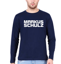 Load image into Gallery viewer, Markus Schulz Full Sleeves T-Shirt for Men-Navy Blue-Ektarfa.online
