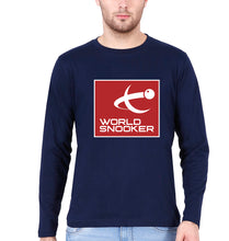 Load image into Gallery viewer, World Snooker (WST) Full Sleeves T-Shirt for Men-Navy Blue-Ektarfa.online
