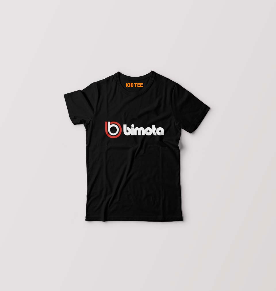 Bimota Kids T-Shirt for Boy/Girl-Black-Ektarfa.online