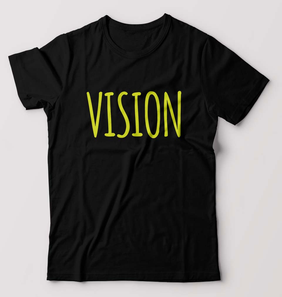 Vision T-Shirt for Men-Black-Ektarfa.online